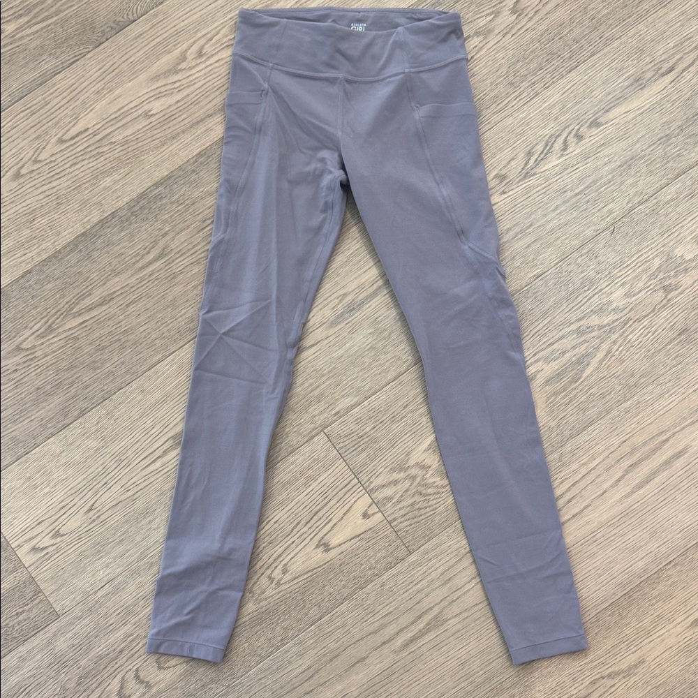 Athleta Girl lilac Leggings with side pockets